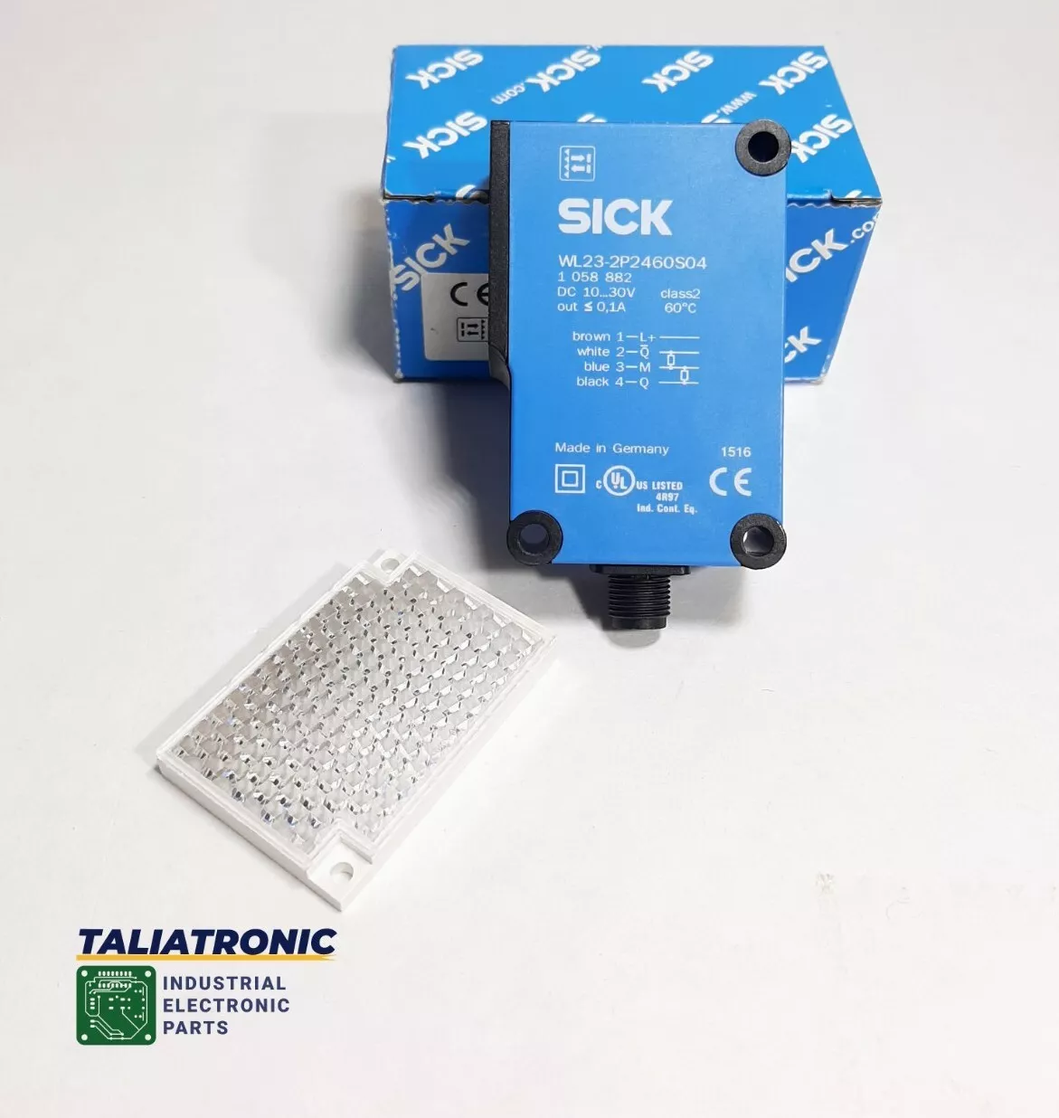 Sick WL23_2P2460S04 Lichtschranke mit Reflektor Optischer Sensor WL23_2P2460S04
