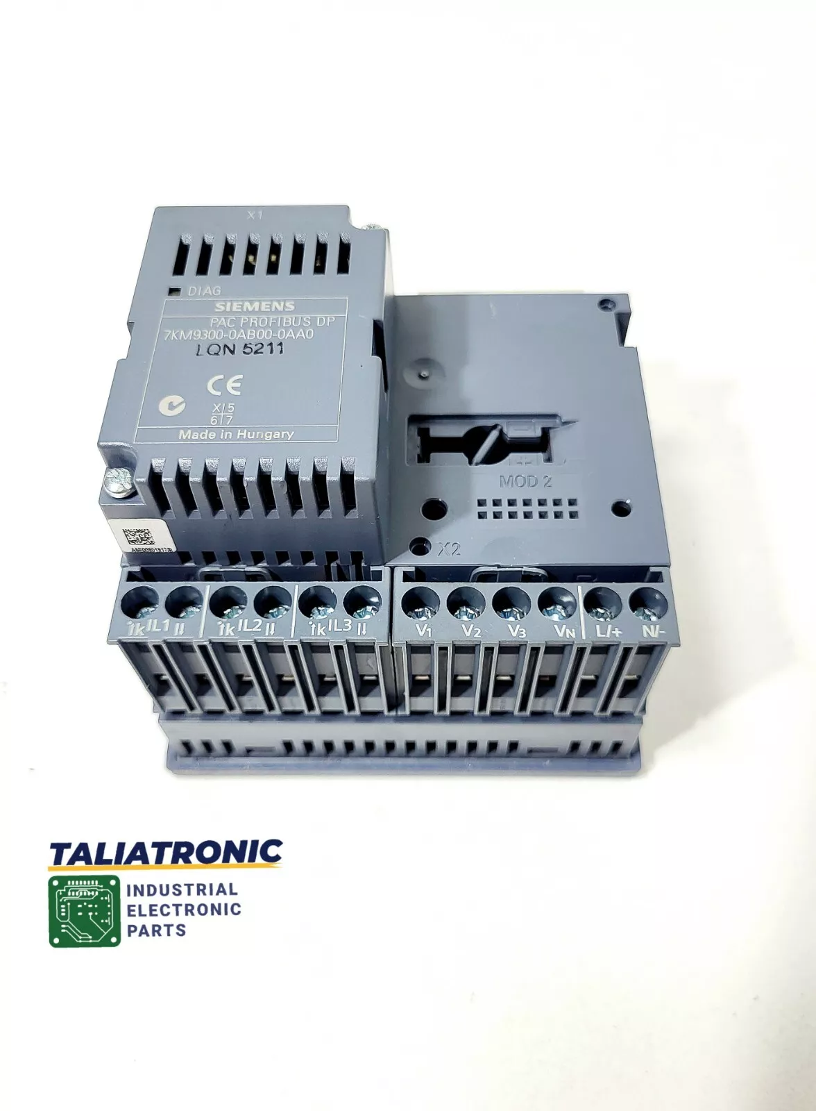 Siemens Sentron PAC3200 7KM2112-0BA00-3AA0 + 7KM9300-0AB00-0AA0 PAC Profibus DP