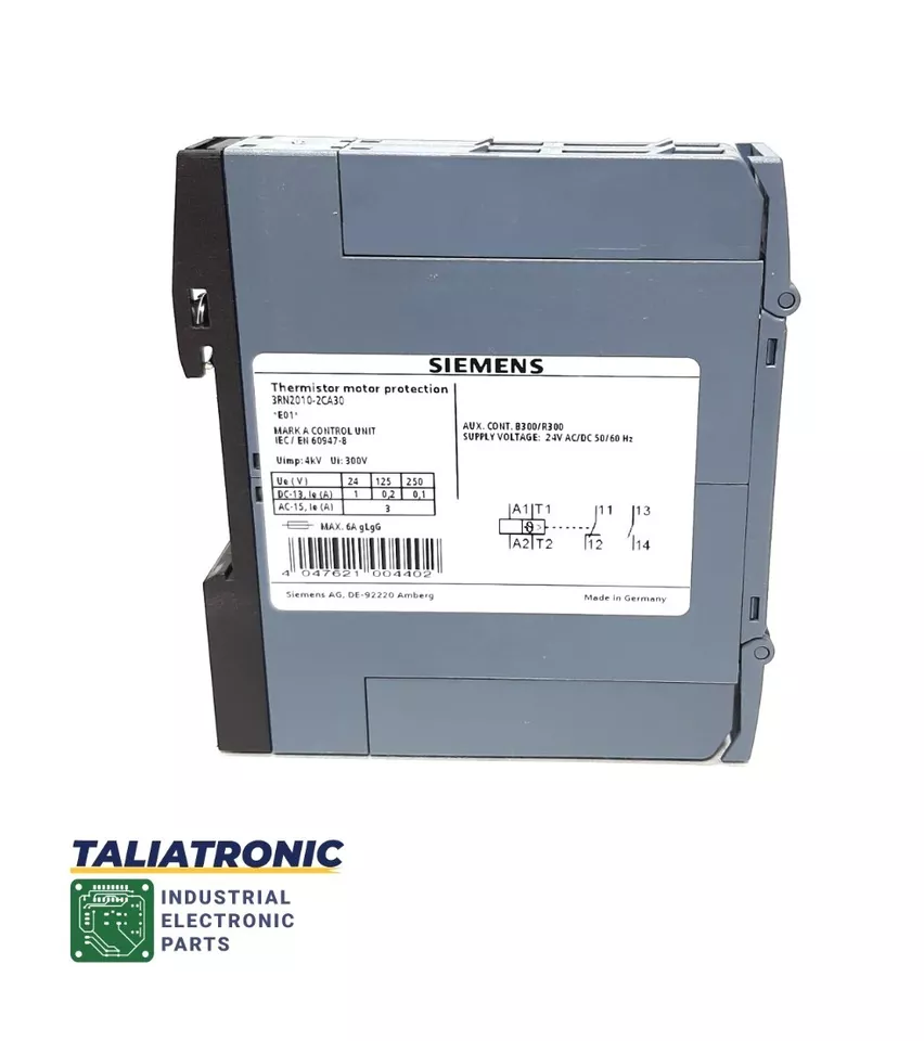 Siemens Sirius 3RN2010-2CA30 Thermistor Motorschutzrelais /Motorvollschutzrelais