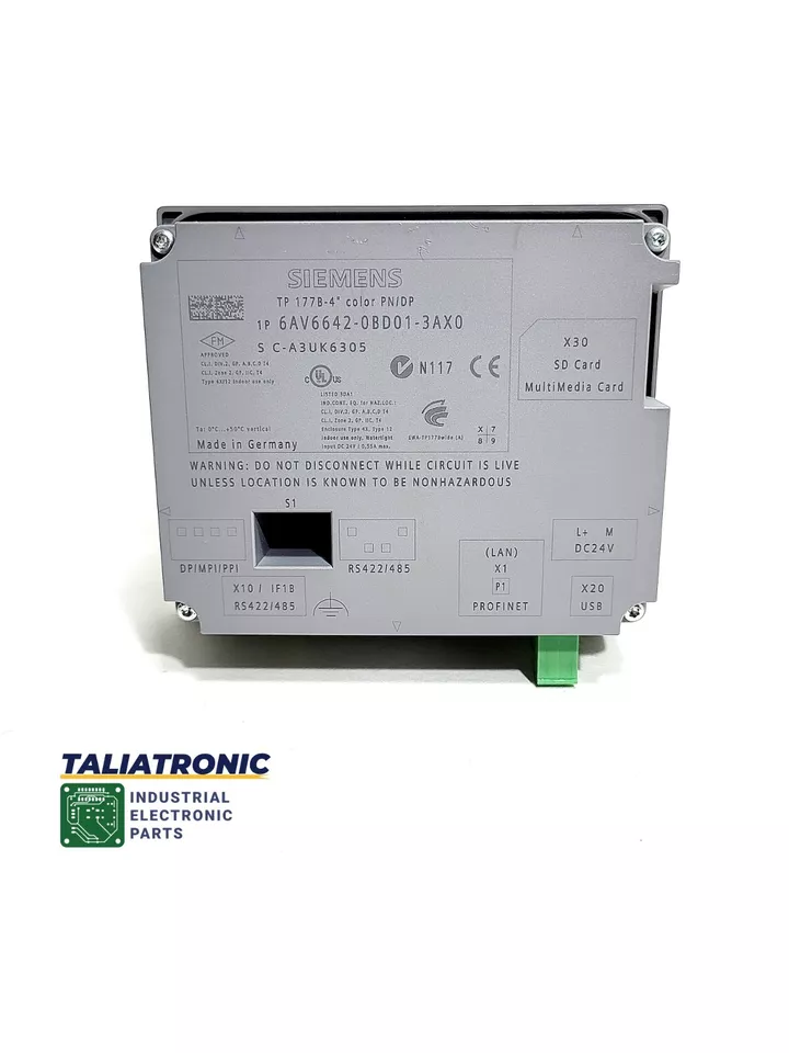 Siemens Simatic Touch Panel TP177B 4
