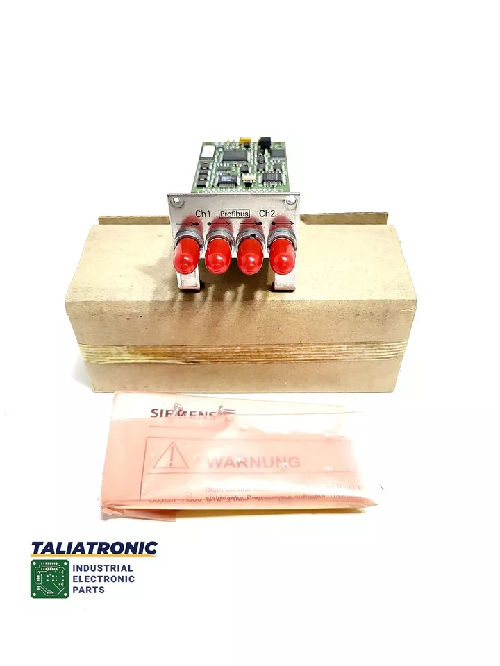 Siemens S7 KOMMUNIKATIONSMODUL PROFIBUS DP OPTISCH DOPPELRING C53207-A351-D613-1