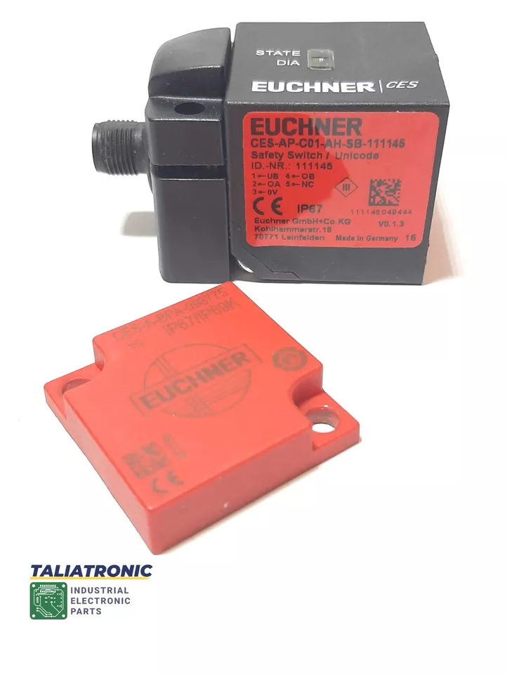 Euchner Sicherheitsschalter CES-AP-C01-AH-SB-111145 / Safety switch / Unicode