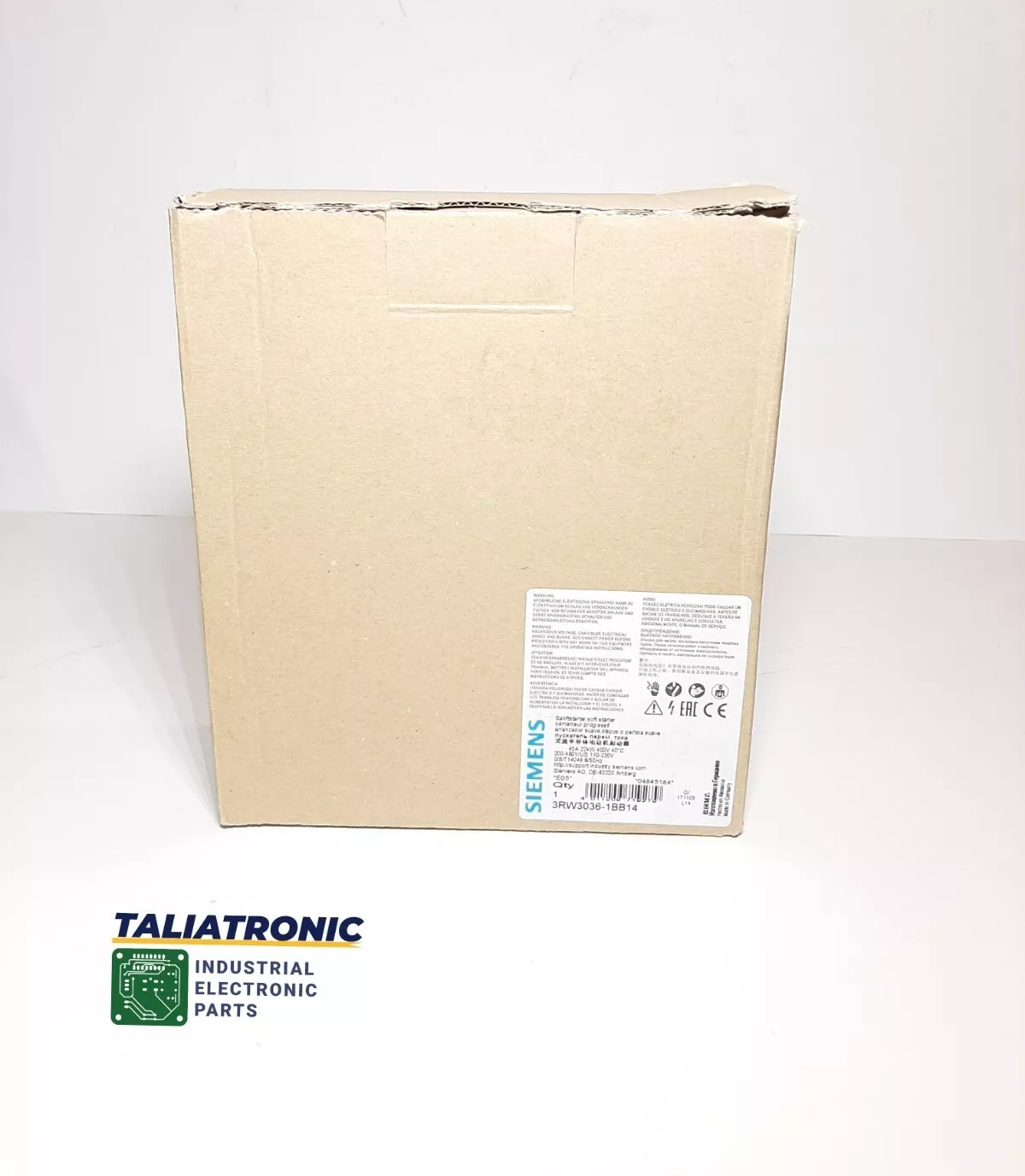 SIEMENS SIRIUS 3RW3036-1BB14 Softstarter / Sanftstarter 45A 22KW/3RW3036-1BB14