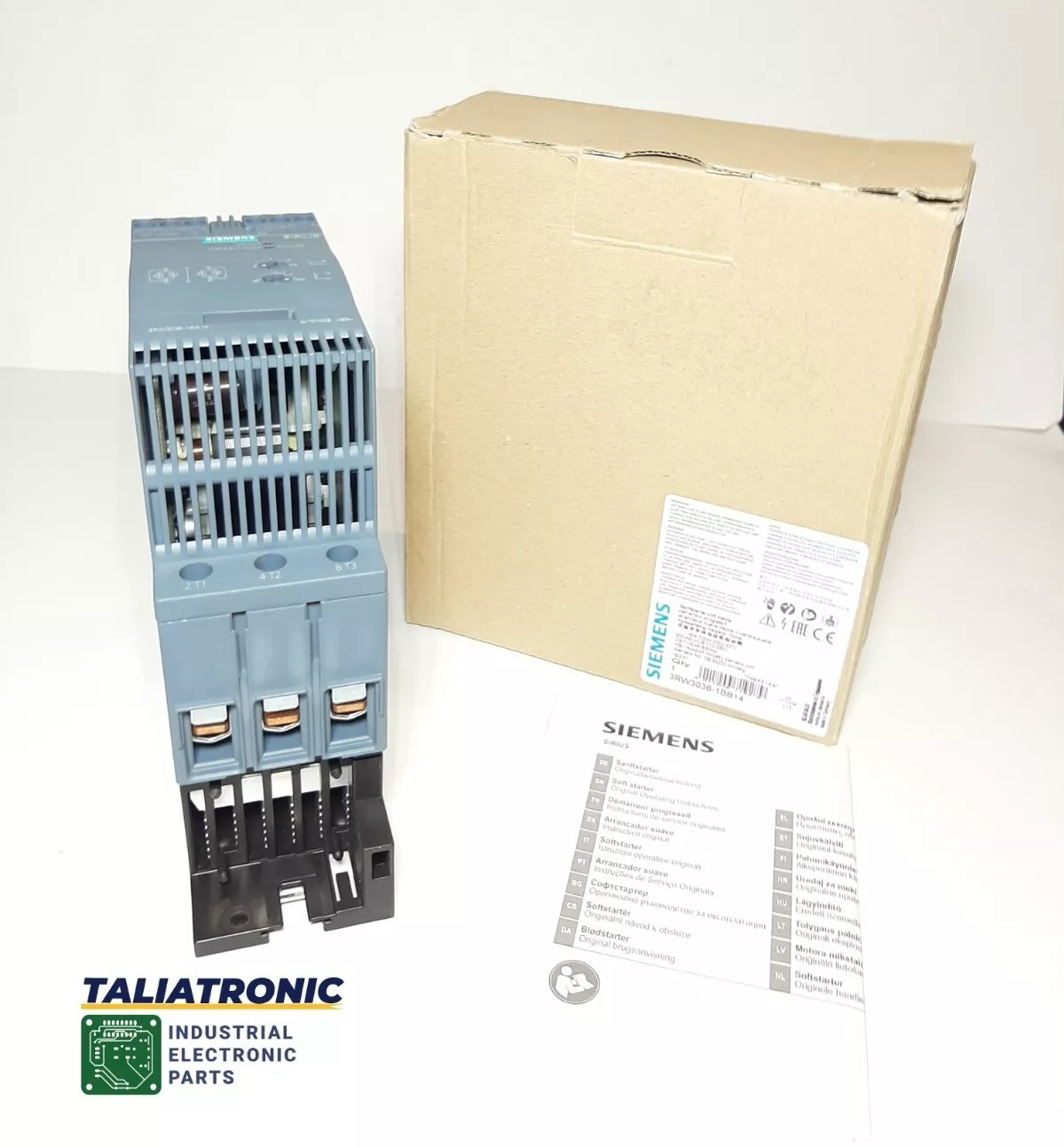 SIEMENS SIRIUS 3RW3036-1BB14 Softstarter / Sanftstarter 45A 22KW/3RW3036-1BB14