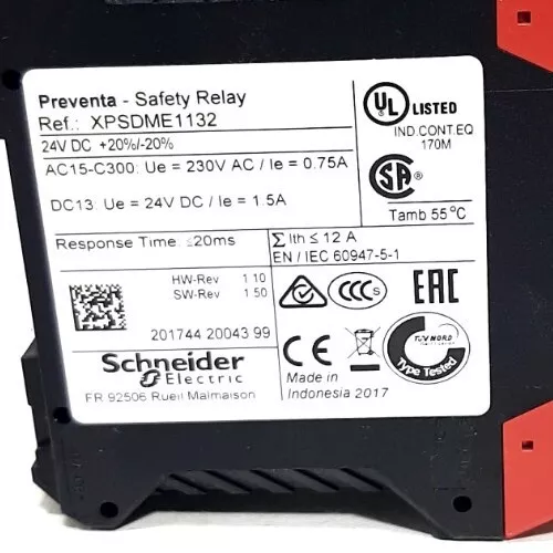 Schneider Electric XPSDME1132 / Modul für Magnetschalter / Sicherheitsrelais