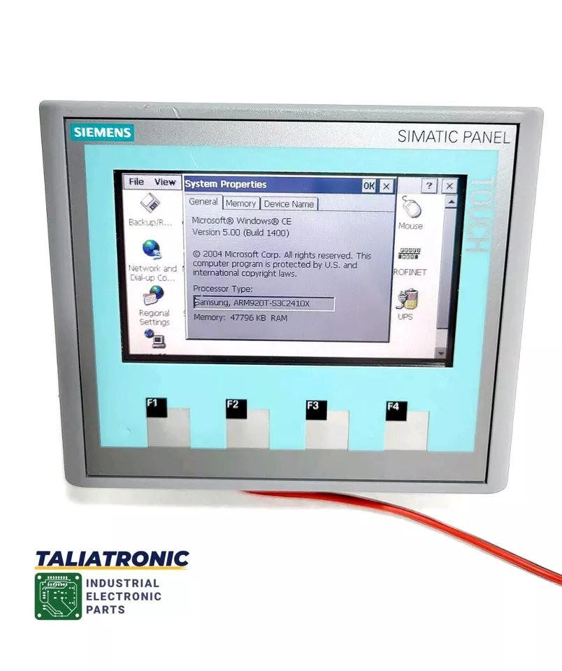 Siemens Simatic Touch Panel TP177B 4