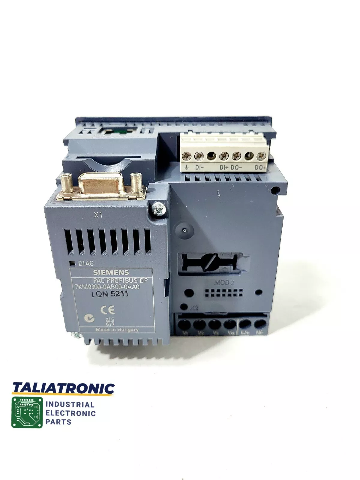 Siemens Sentron PAC3200 7KM2112-0BA00-3AA0 + 7KM9300-0AB00-0AA0 PAC Profibus DP