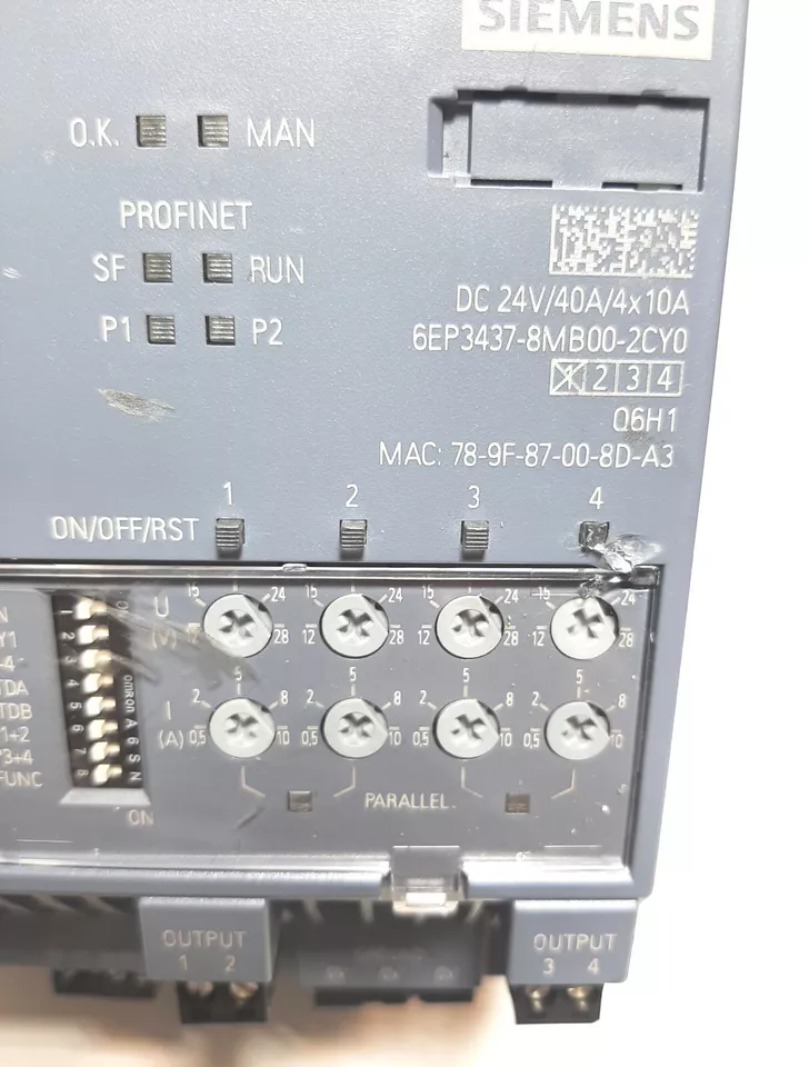 Siemens  Simatic Sitop PSU8600 Stromversorgung /Netzteil 6EP3437-8MB00-2CY0