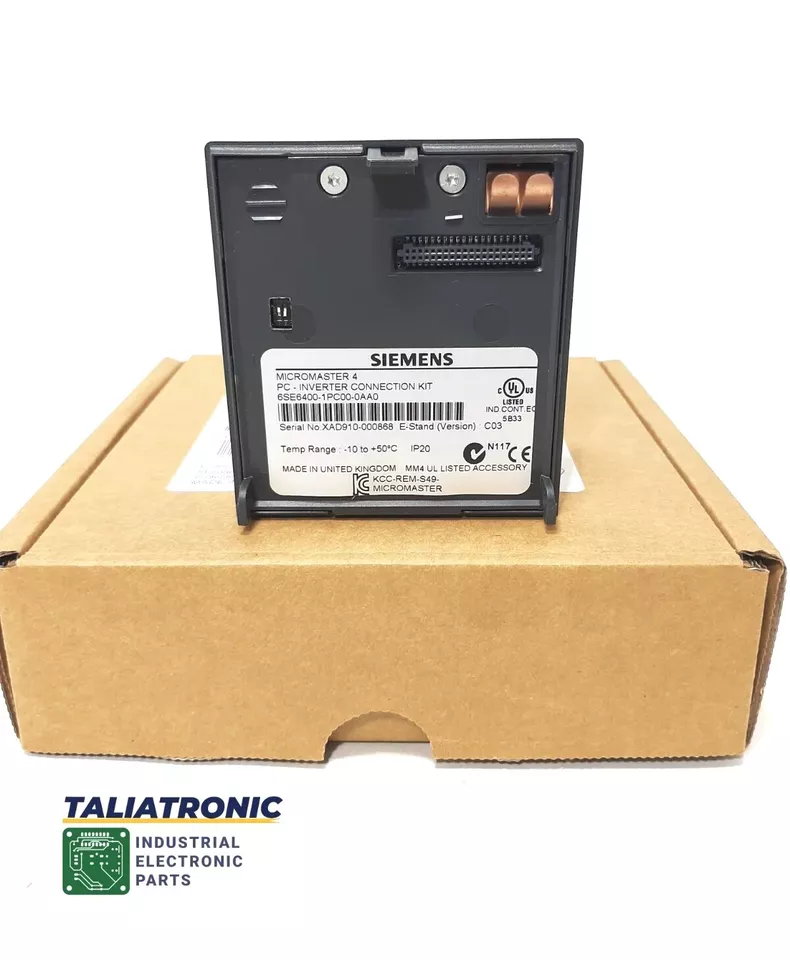Siemens Micromaster 4 / PC- Kommunikation Schnittstelle 6SE6400-1PC00-0AA0 / Neu